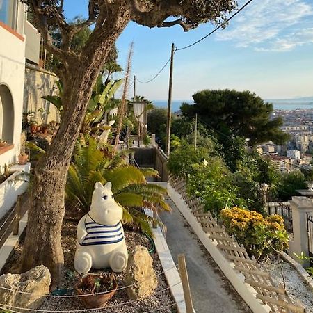 Superbe Appartement Grande Corniche Vue Sur Mer Nice A 4 Min Du Centre Ville Exteriér fotografie