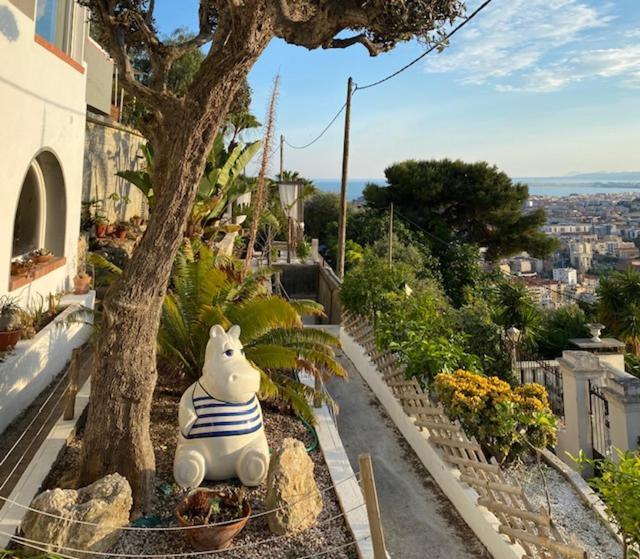 Superbe Appartement Grande Corniche Vue Sur Mer Nice A 4 Min Du Centre Ville Exteriér fotografie
